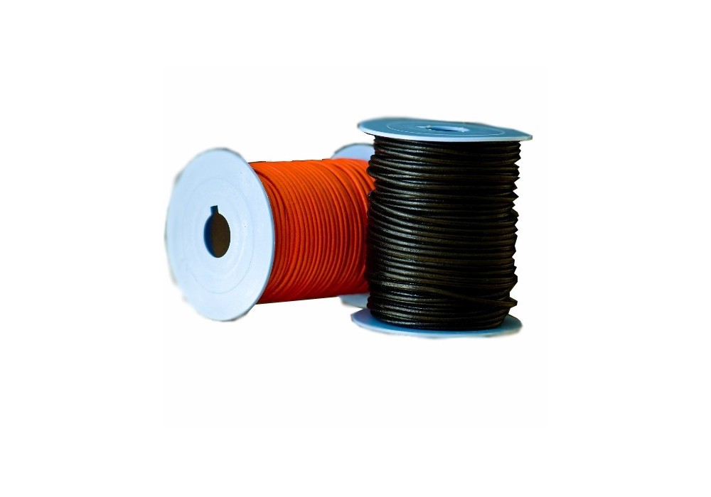 CORDON CUERO REDONDO 5.0 MM (METROS)