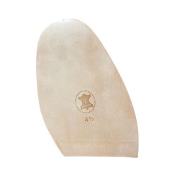 MEDIAS SUELAS CUERO NATUR 100% 4.5MM.(PAR)