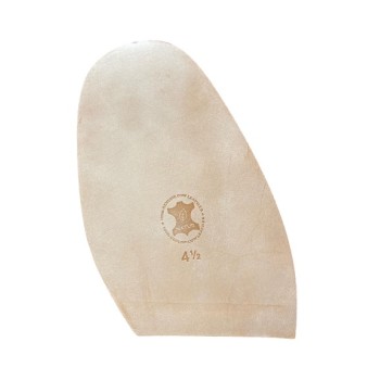 MEDIAS SUELAS CUERO NATUR 100% 4.5MM.(PAR)