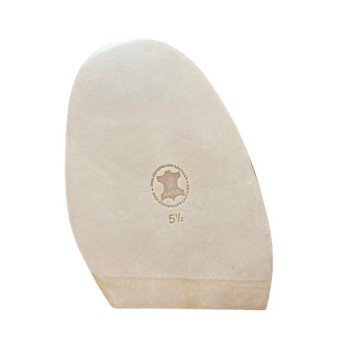 MEDIAS SUELAS CUERO NATUR 100% 5.5MM.(PAR)