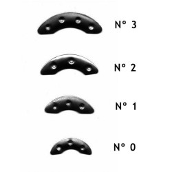 PROTECTORES METALICOS ZAPATO (BOLSA 100 UNIDADES)
