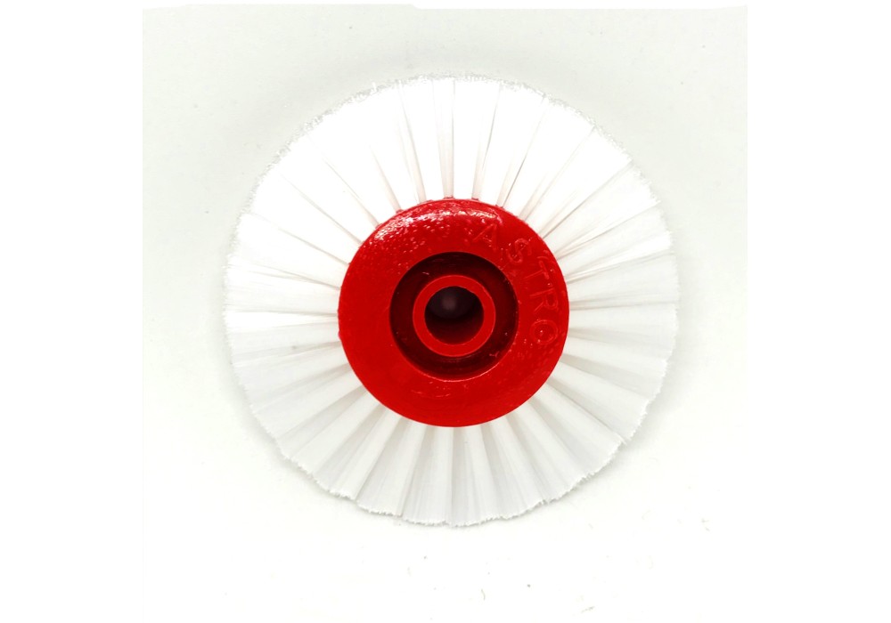 CEPILLO CIRCULAR CONVERGENTE 80MM EJE.10 CERDA NEGRA