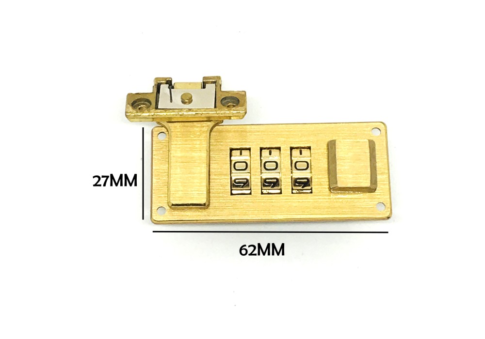 CIERRE MALETIN CLAVE 62 X 27 (JUEGO 2)