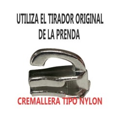 CURSOR SIN TIRADOR CREMALLERA NYLON N5 LIBRE
