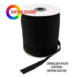 CREMALLERA NYLON Nº6 CONTINUA (MTRS)