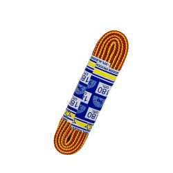 CORDONES TRANSPARENT GRUESO 168/180CM ROJO/AMARILLO