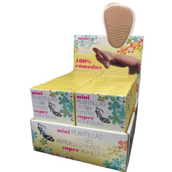 MINIPLANTILLA GEL FORRADA (PAR)