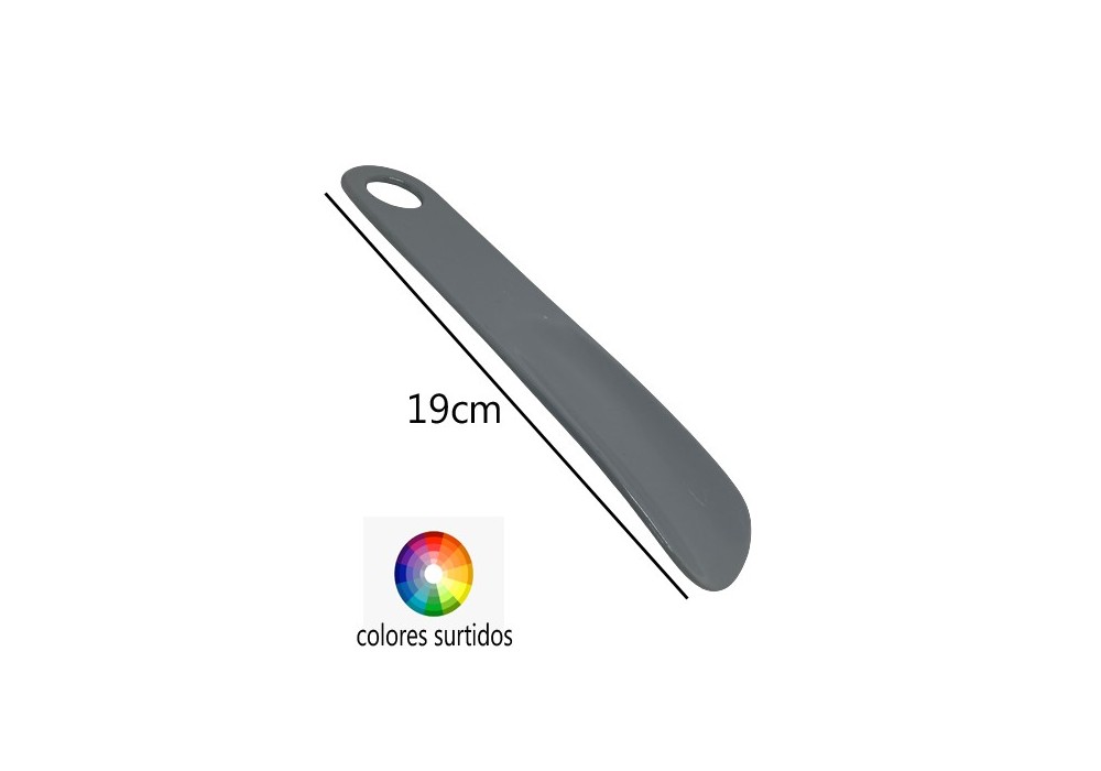 CALZADOR PLASTICO CORTO 19CM