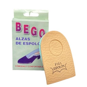 ALZAS BEGO ESPECIAL ESPOLON PIEL (PAR)