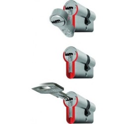 MAUER DOBLE CILINDRO ELITE 2 -RED LINE- 41X51 NIQ