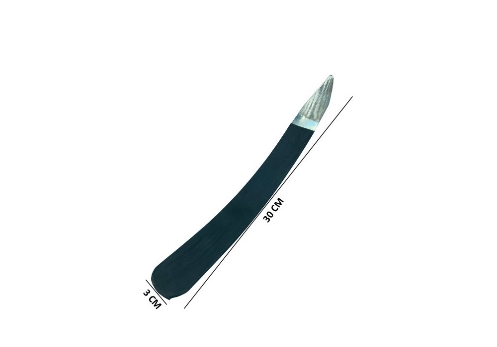 CUCHILLA ZAPATERO 30MM X 30 CM LARGO MANGO PLAST.