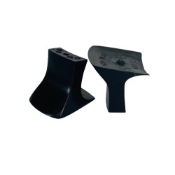 TACONES SEÑORA REF. 50 703 PLASTICO NEGRO  (PAR)