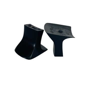 TACONES SEÑORA REF. 50 703 PLASTICO NEGRO  (PAR)