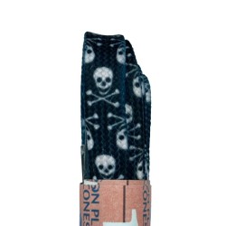 CORDONES CALZADO FANTASIA 120CM CALAVERA (PAR)