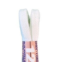 CORDONES CALZADO PLANO ALGODON 7MM  90CM (PAR)