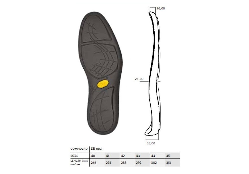 PISO VIBRAM 2141 PELICAN NEGRO (PAR)