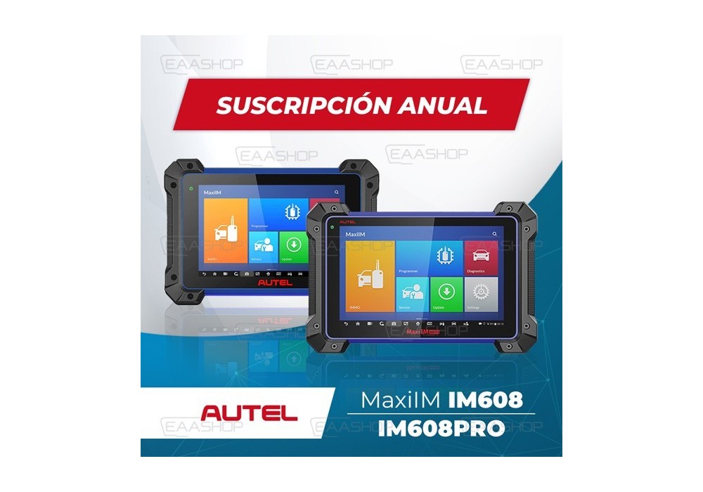 AUT43 - SUSCRIPCIÓN ANUAL IM608/IM608PRO