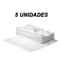 GREY PAÑO MICROFIBRA BLANCO 35*35 (5UDS)