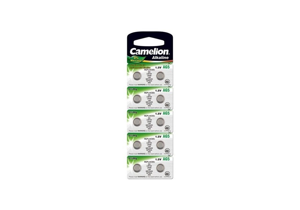 CAMELION PILA PLUS ALCALINA AG5 (BLIS 10 UDS)