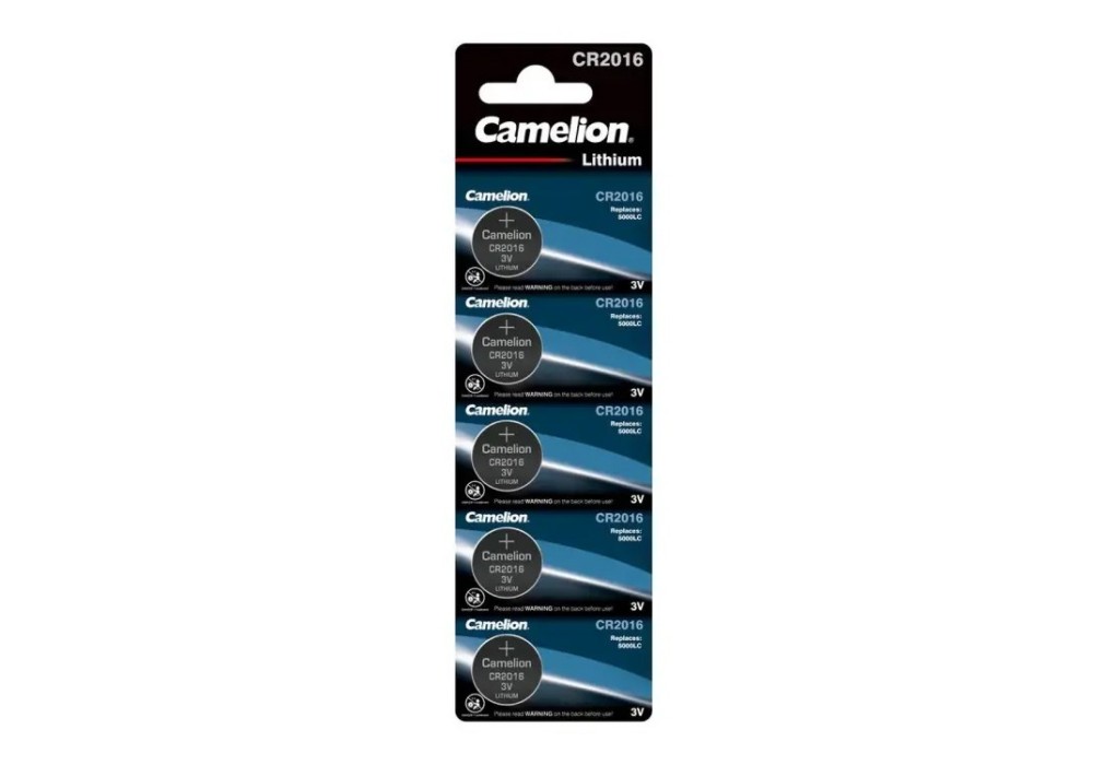 CAMELION PILA LITHIUM CR2016 (BLIS 5)