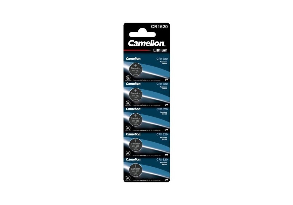CAMELION PILA LITHIUM CR1620 (BLIS 5)