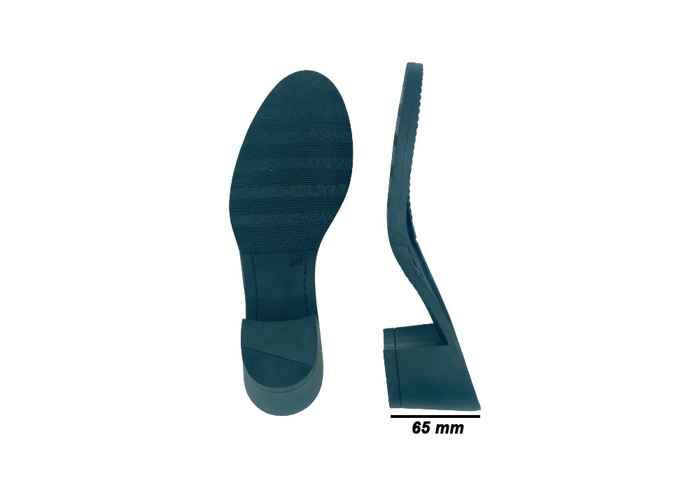 PISO BLOQUE ERIKA NEGRO (PAR)