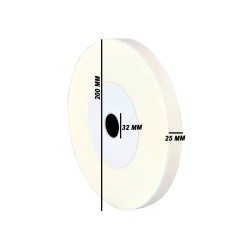 TEMECA MUELA AFILAR TIJERAS PARA X7 200*25*32 GR.120 REF.228-1