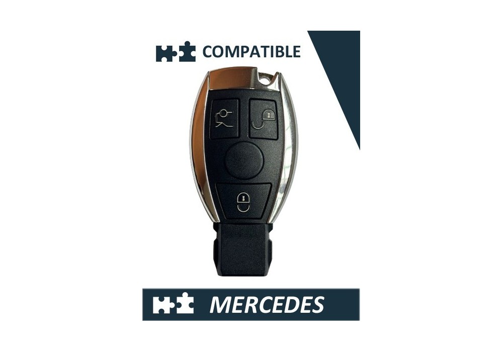 MB01RC - TELEMANDO INSERTABLE 3 BOTONES MERCEDES - M02TM4003