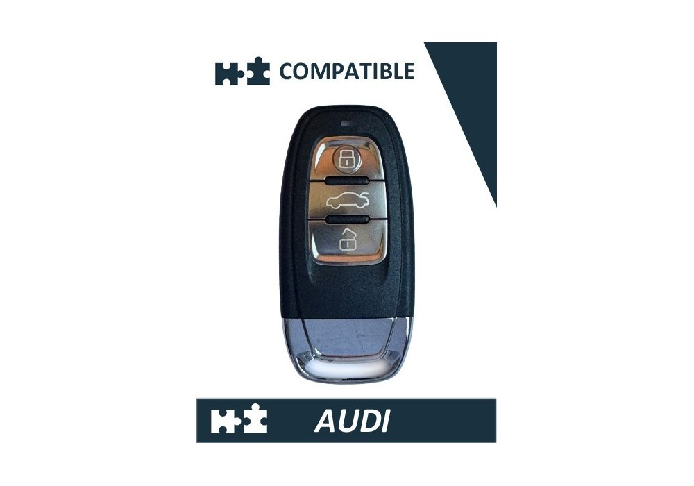 AU09RC - TELEMANDO INSERTABLE 3 BOTONES AUDI