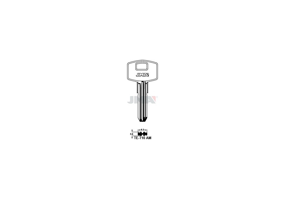 LLAVE JMA SEGUR. TE T10 AM