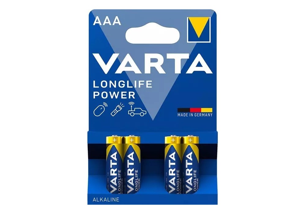 VARTA PILA ALCA. LONGLIFE POWER LR03 AAA (4UDS) c-10