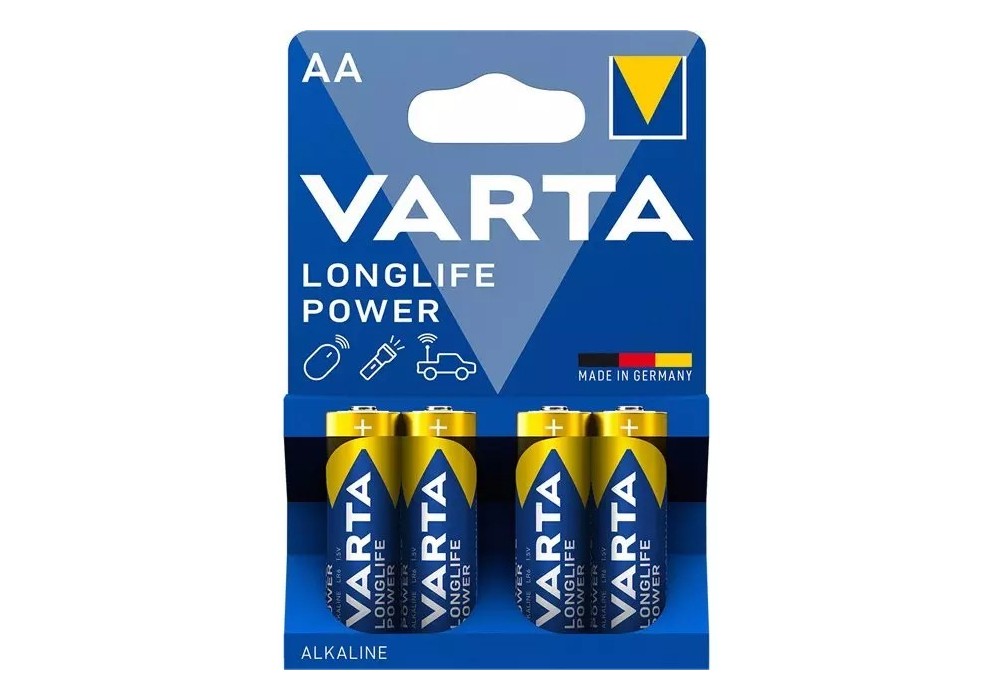 VARTA PILA ALCA. LONGLIFE POWER LR06 AA (4UDS) c-20