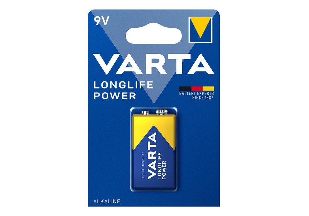 VARTA PILA ALCA. LONGLIFE POWER 6LR61 9V (1UD) -c10