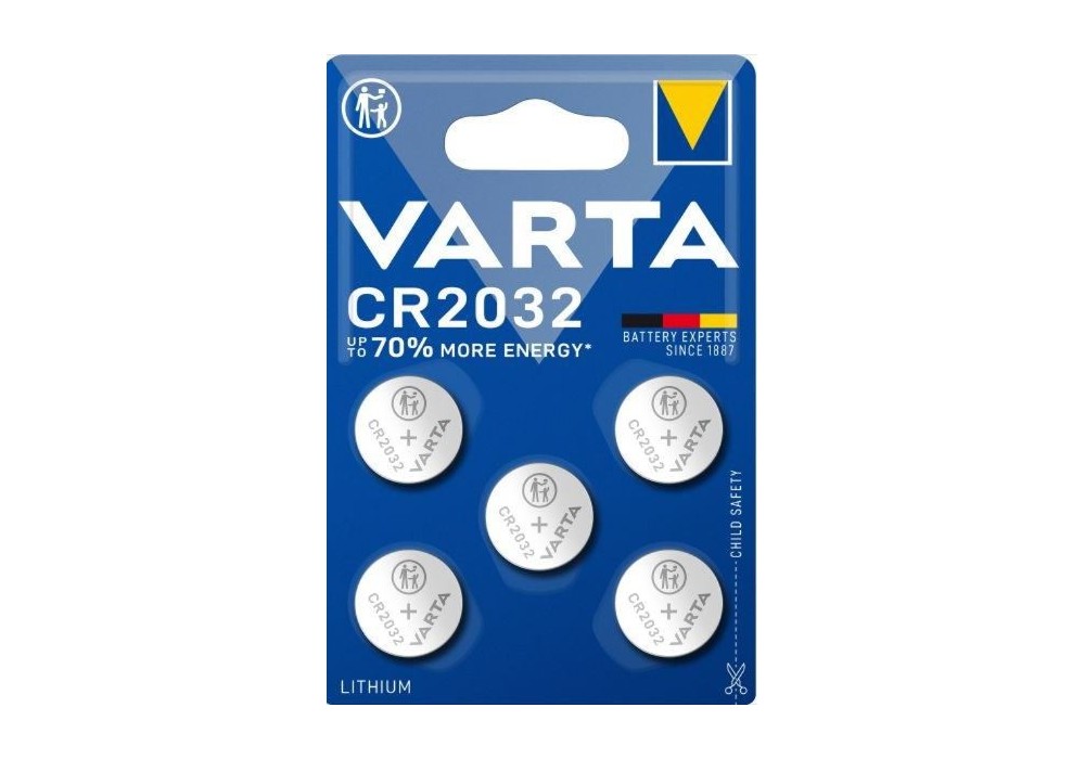 VARTA PILA LITHIUM CR2032 (BLISTER 5UD) c-10