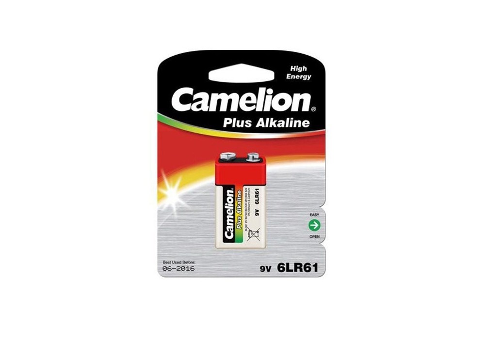 CAMELION PILA PLUS ALCALINA LR61 9V 6LF22 (BLIS 1)