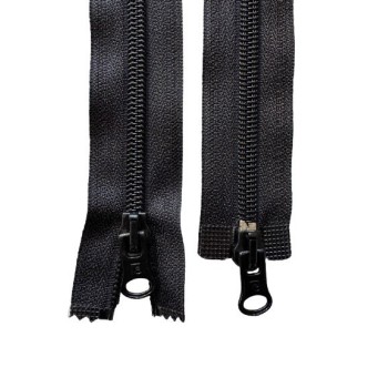 CREMALLERA NYLON Nº6 C/SEP 90CM DOBLE CURSOR