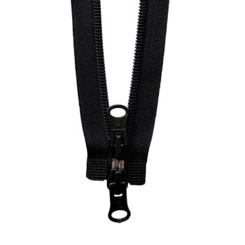 CREMALLERA NYLON Nº6 C/SEP 90CM DOBLE CURSOR