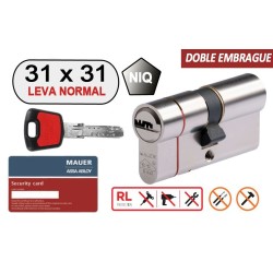 MAUER CILINDRO DOBLE EMBRAGUE ELITE 2 -RED LINE- 31X31 NIQ