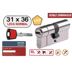 MAUER CILINDRO DOBLE EMBRAGUE ELITE 2 -RED LINE- 31X36 LAT