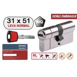 MAUER CILINDRO DOBLE EMBRAGUE ELITE 2 -RED LINE- 31X51 NIQ