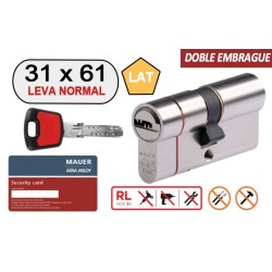 MAUER CILINDRO DOBLE EMBRAGUE ELITE 2 -RED LINE- 31X61 LAT