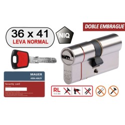 MAUER CILINDRO DOBLE EMBRAGUE ELITE 2 -RED LINE- 36X41 NIQ