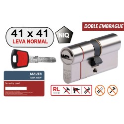 MAUER CILINDRO DOBLE EMBRAGUE ELITE 2 -RED LINE- 41X41 NIQ