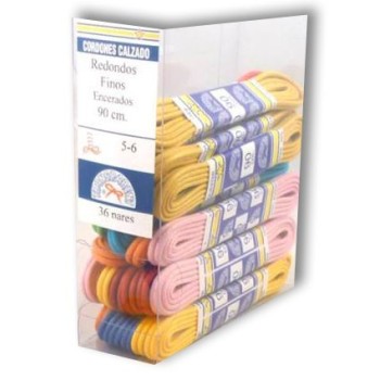 CORDONES TRANSPARENT ENCERADOS 090CM