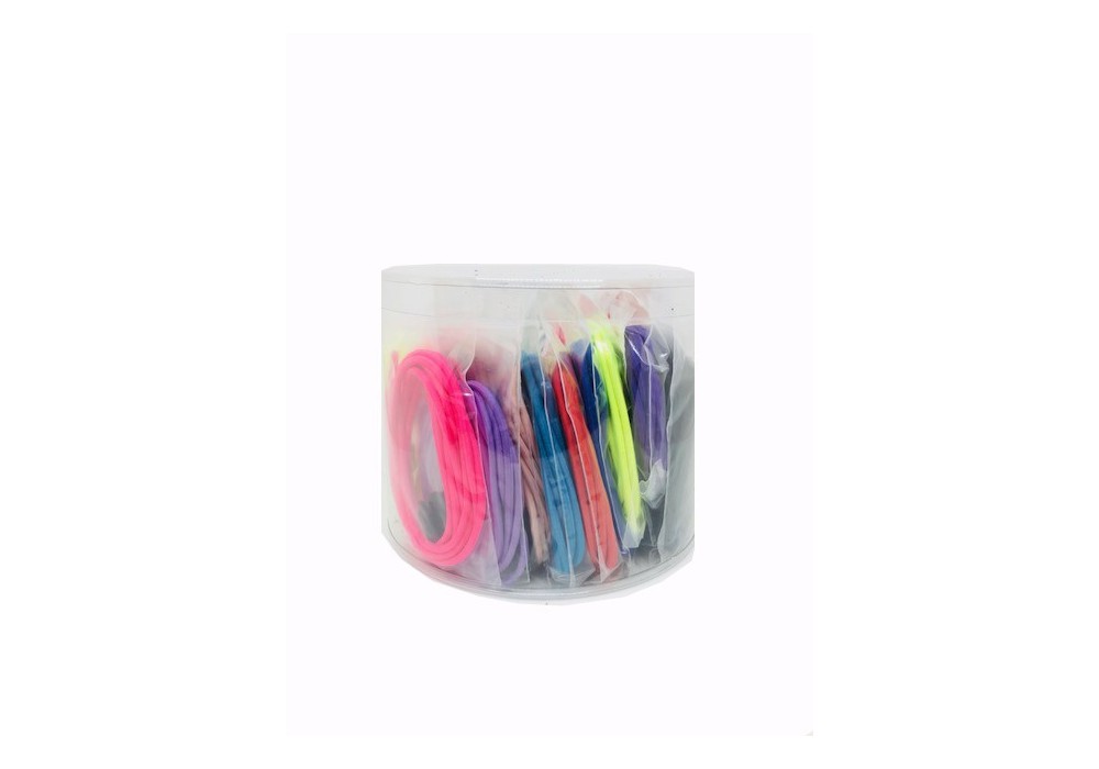 CORDONES ELASTICOS + TANCA (BOTE 30 PARES)