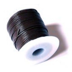 CORDON CUERO REDONDO 1.0 MM. (ROLLO 25MTRS)