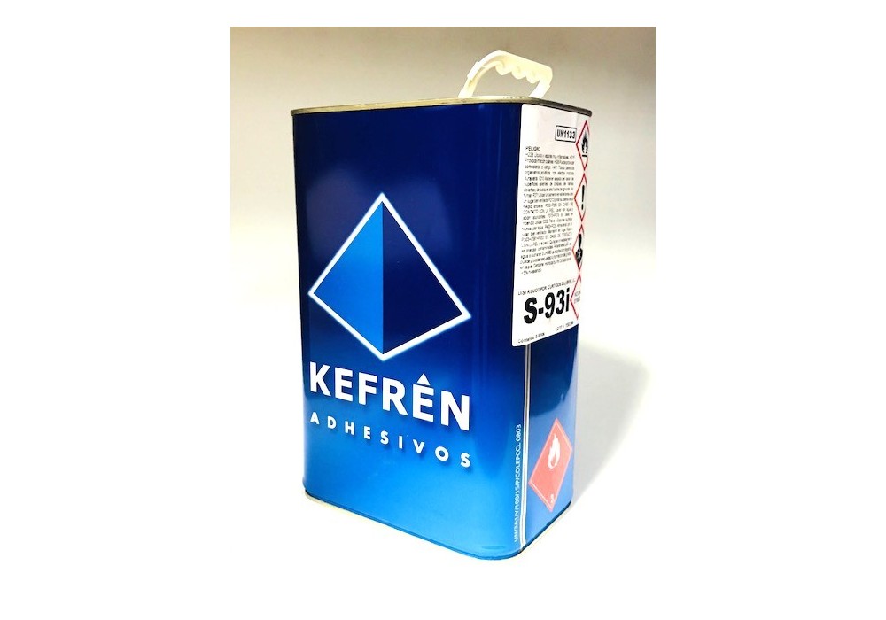 PEGAMENTO CONTACTO KEFREN S-93 I ESPUMAS 5L. AZUL