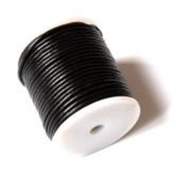 CORDON CUERO REDONDO 2.5M/M (ROLLO 25 MTRS)