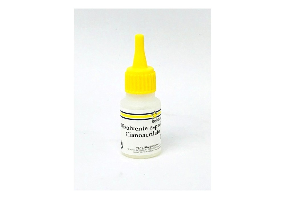 DISOLVENTE CIANOACRYLATO 20GRS.