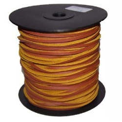 CORDON CUERO PLANO NAUTICO 3,5MM. (ROLLO 50 MTRS.)